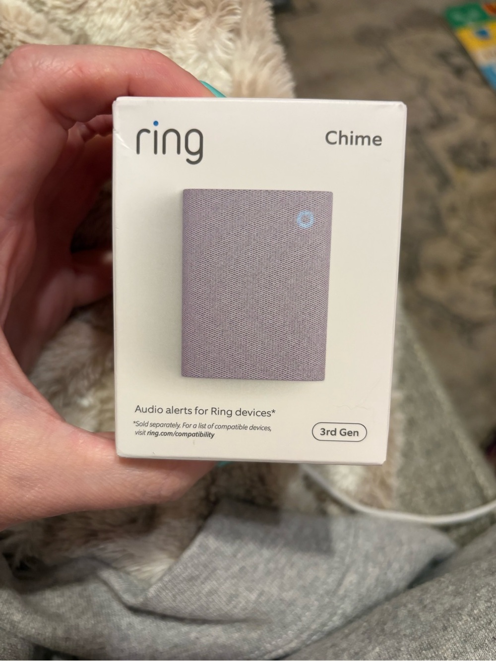 Ring White Plug-In Chime (3rd Gen)